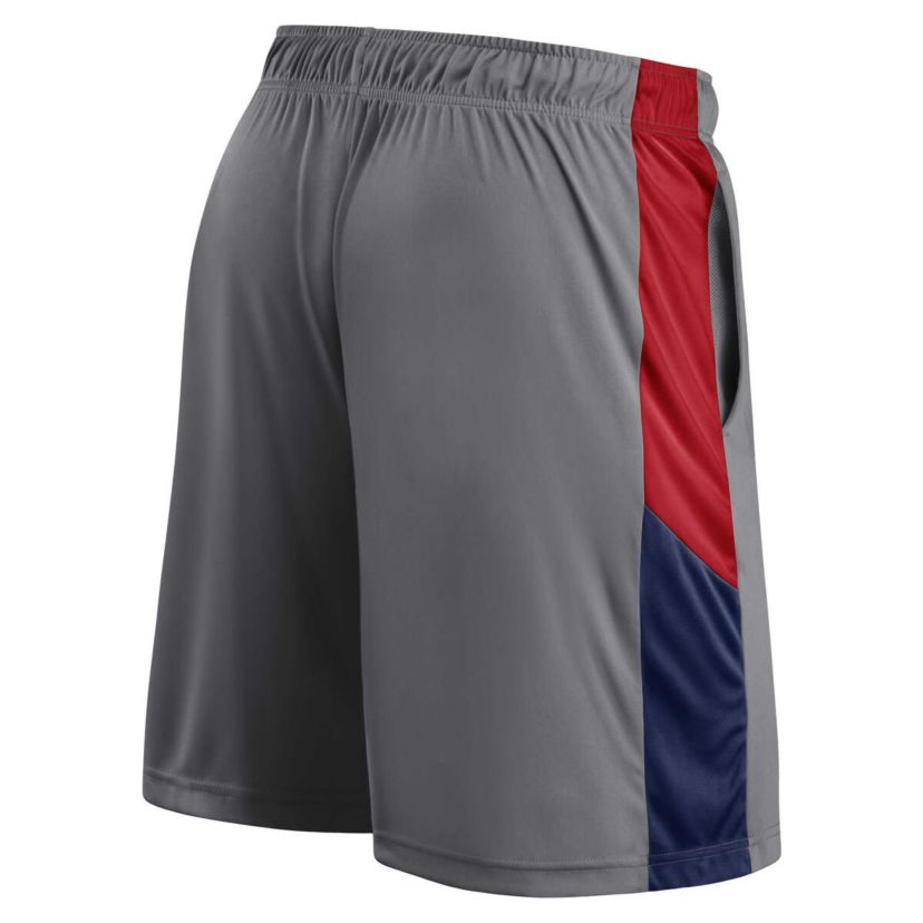 MLB Gray/Red Washington Nationals Team Shorts