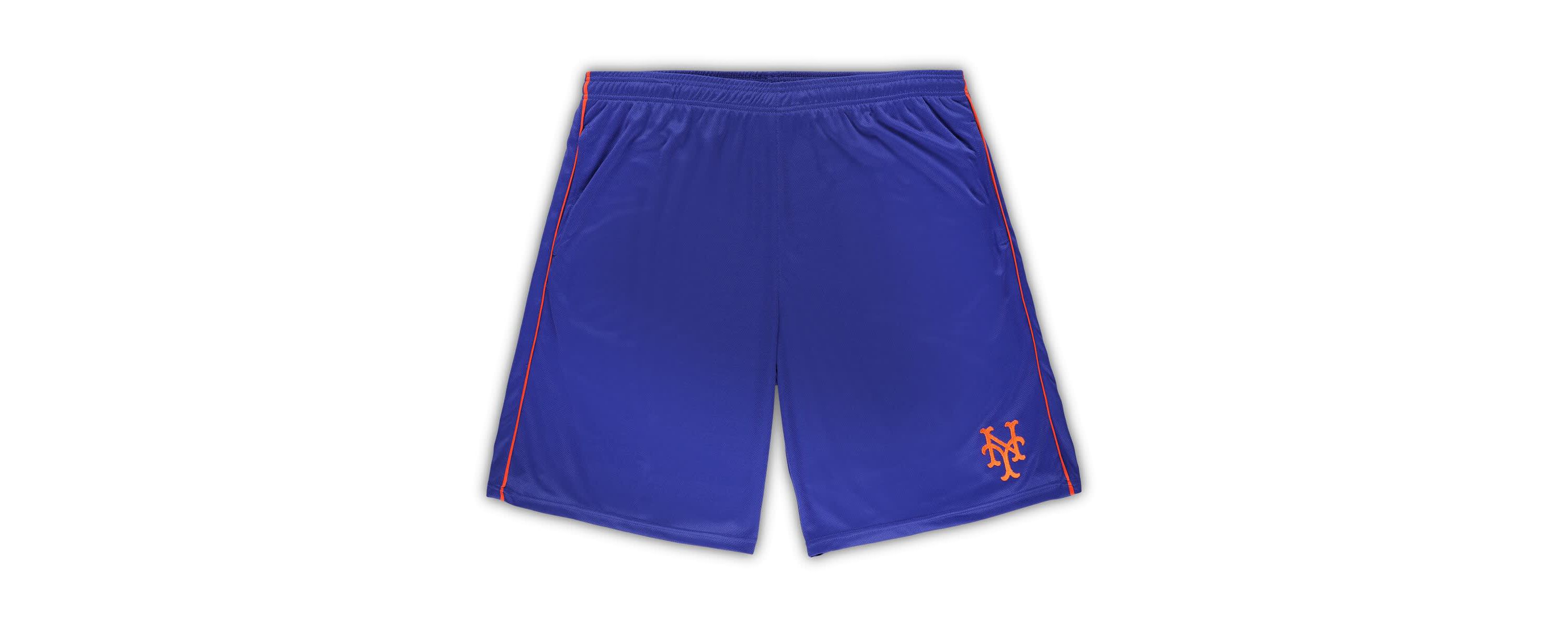 MLB New York Mets Big & Tall Mesh Shorts