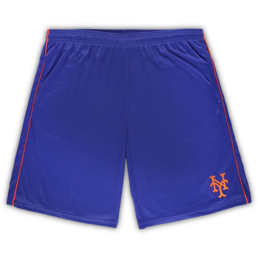 MLB New York Mets Big & Tall Mesh Shorts