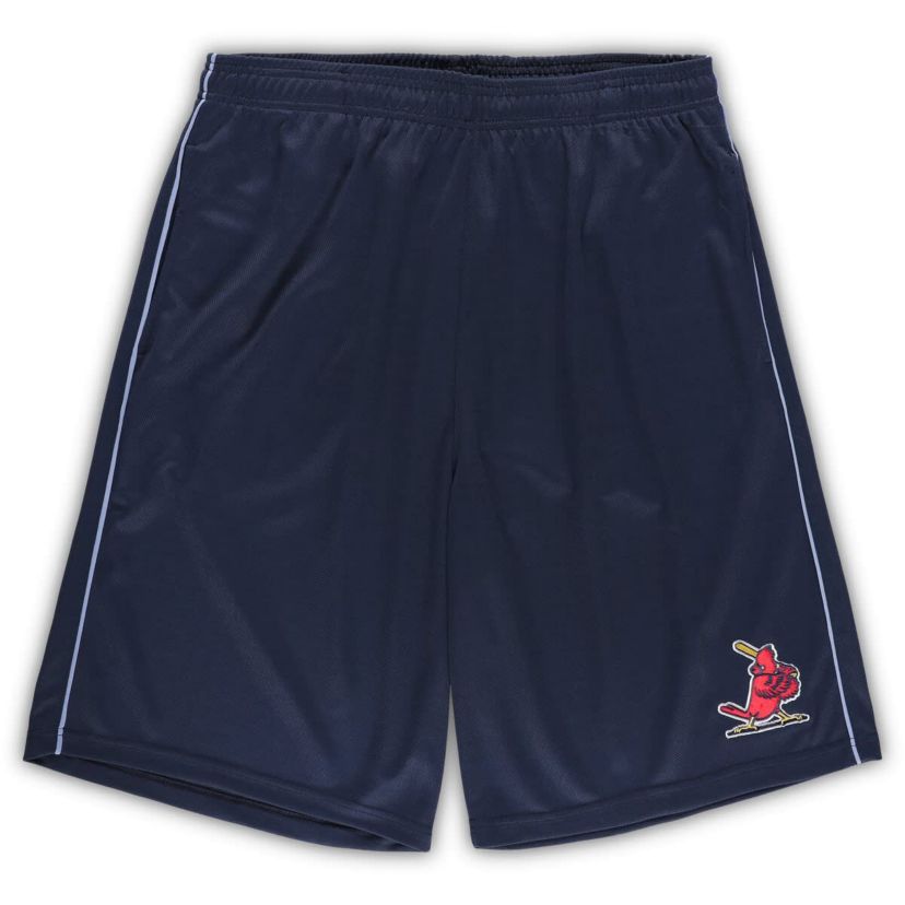 MLB St. Louis Cardinals Big & Tall Mesh Shorts