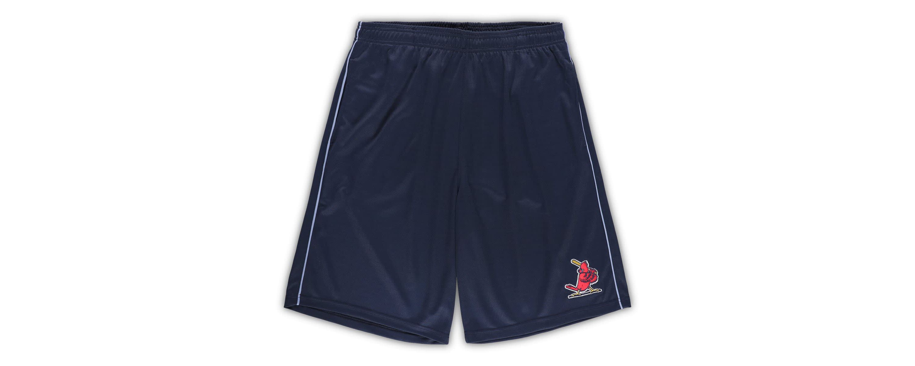 MLB St. Louis Cardinals Big & Tall Mesh Shorts