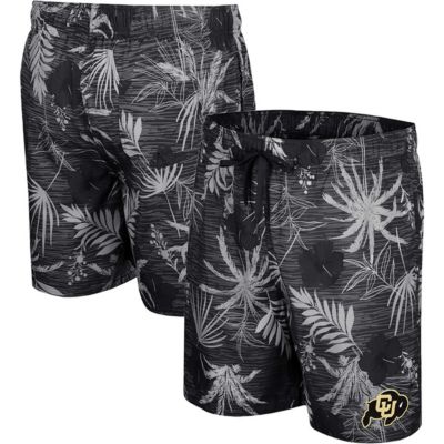 Colosseum Men's NCAA Colorado Buffaloes What Else is New Swim Shorts, Black, 2XL