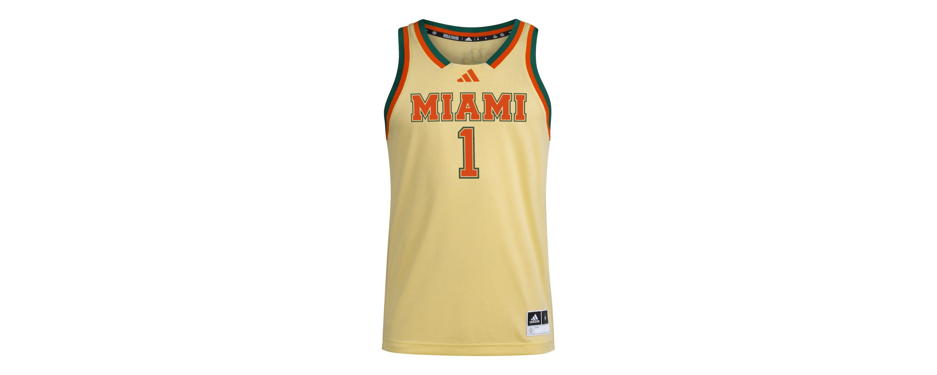 Miami (FL) Hurricanes NCAA #1 Miami Hurricanes Swingman Jersey