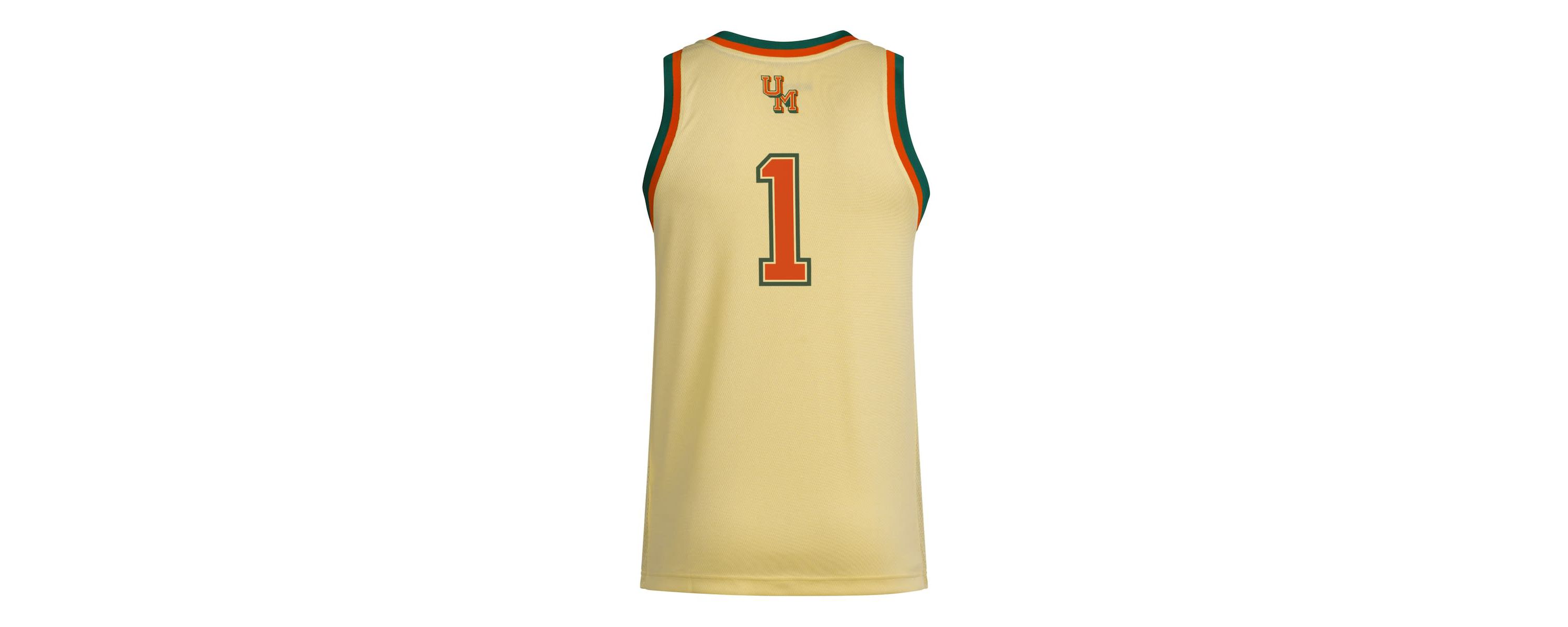 Miami (FL) Hurricanes NCAA #1 Miami Hurricanes Swingman Jersey