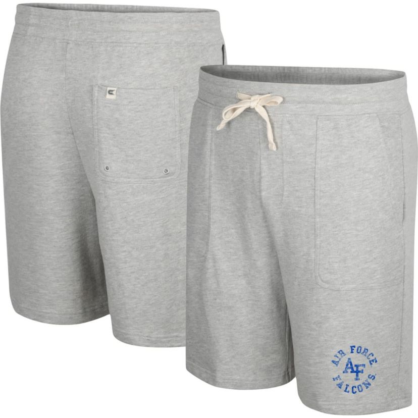 NCAA Heather Air Force Falcons Love To Hear This Terry Shorts