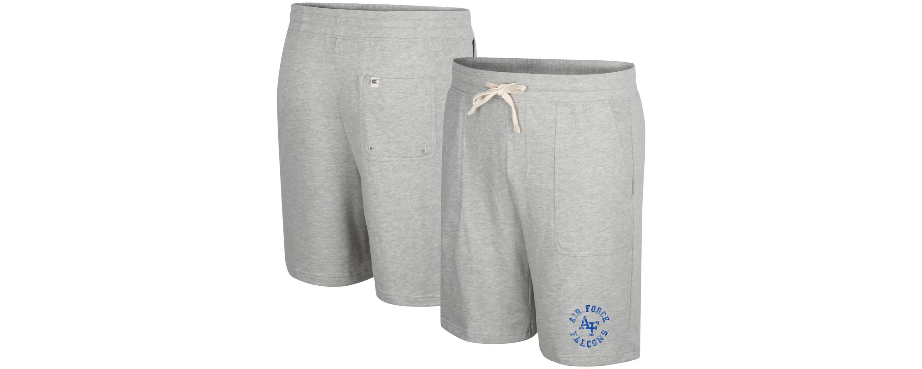 NCAA Heather Air Force Falcons Love To Hear This Terry Shorts