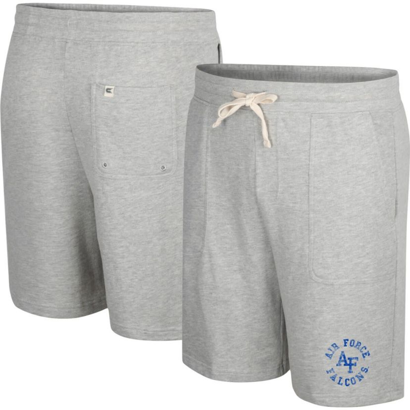 NCAA Heather Air Force Falcons Love To Hear This Terry Shorts