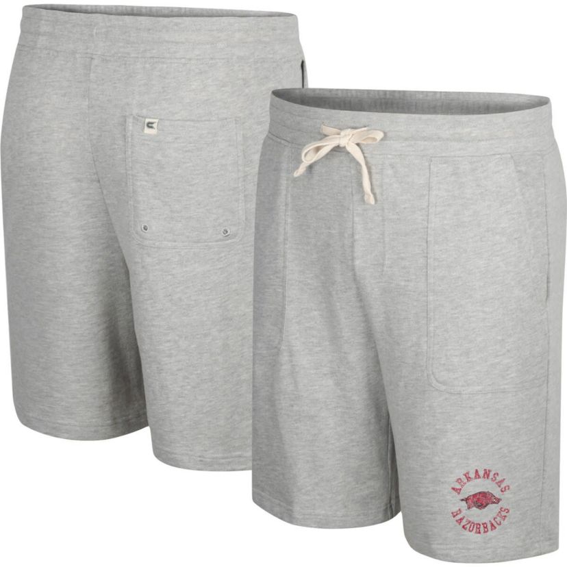 NCAA Heather Arkansas Razorbacks Love To Hear This Terry Shorts