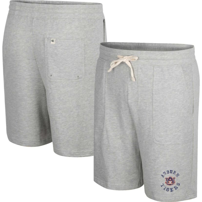 NCAA Heather Auburn Tigers Love To Hear This Terry Shorts