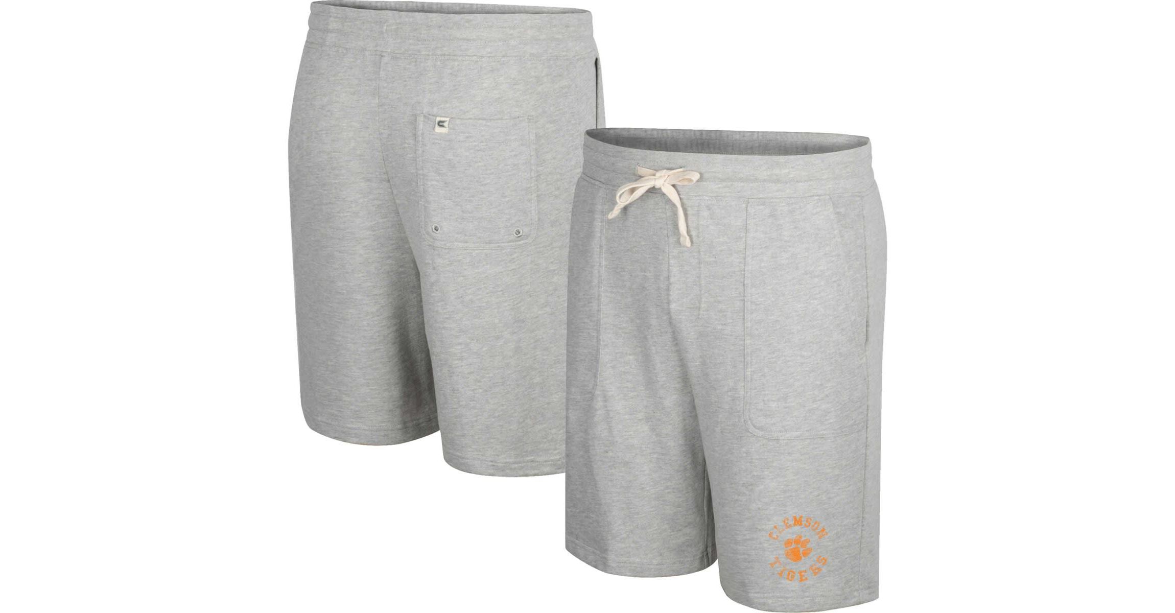 NCAA Heather Clemson Tigers Love To Hear This Terry Shorts