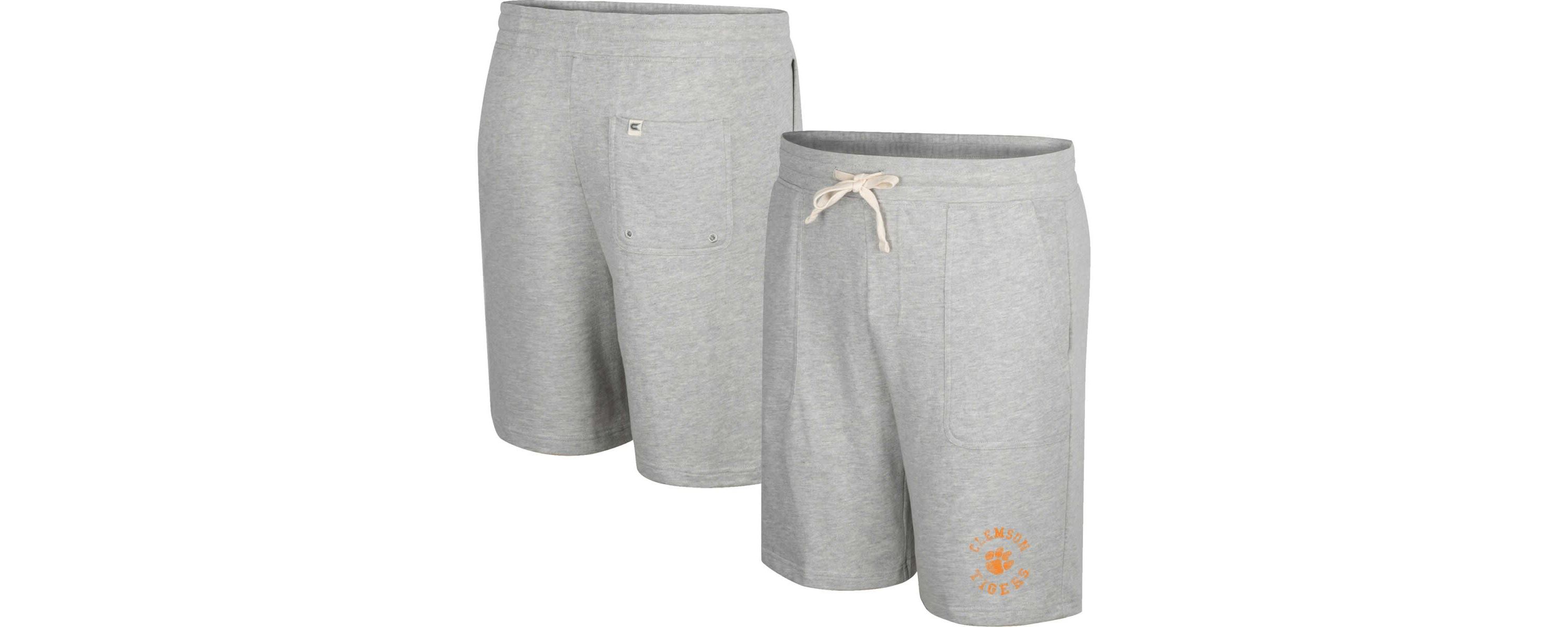 NCAA Heather Clemson Tigers Love To Hear This Terry Shorts