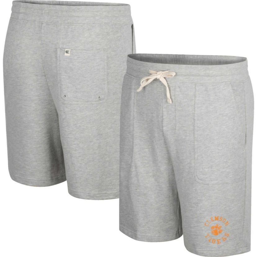 NCAA Heather Clemson Tigers Love To Hear This Terry Shorts