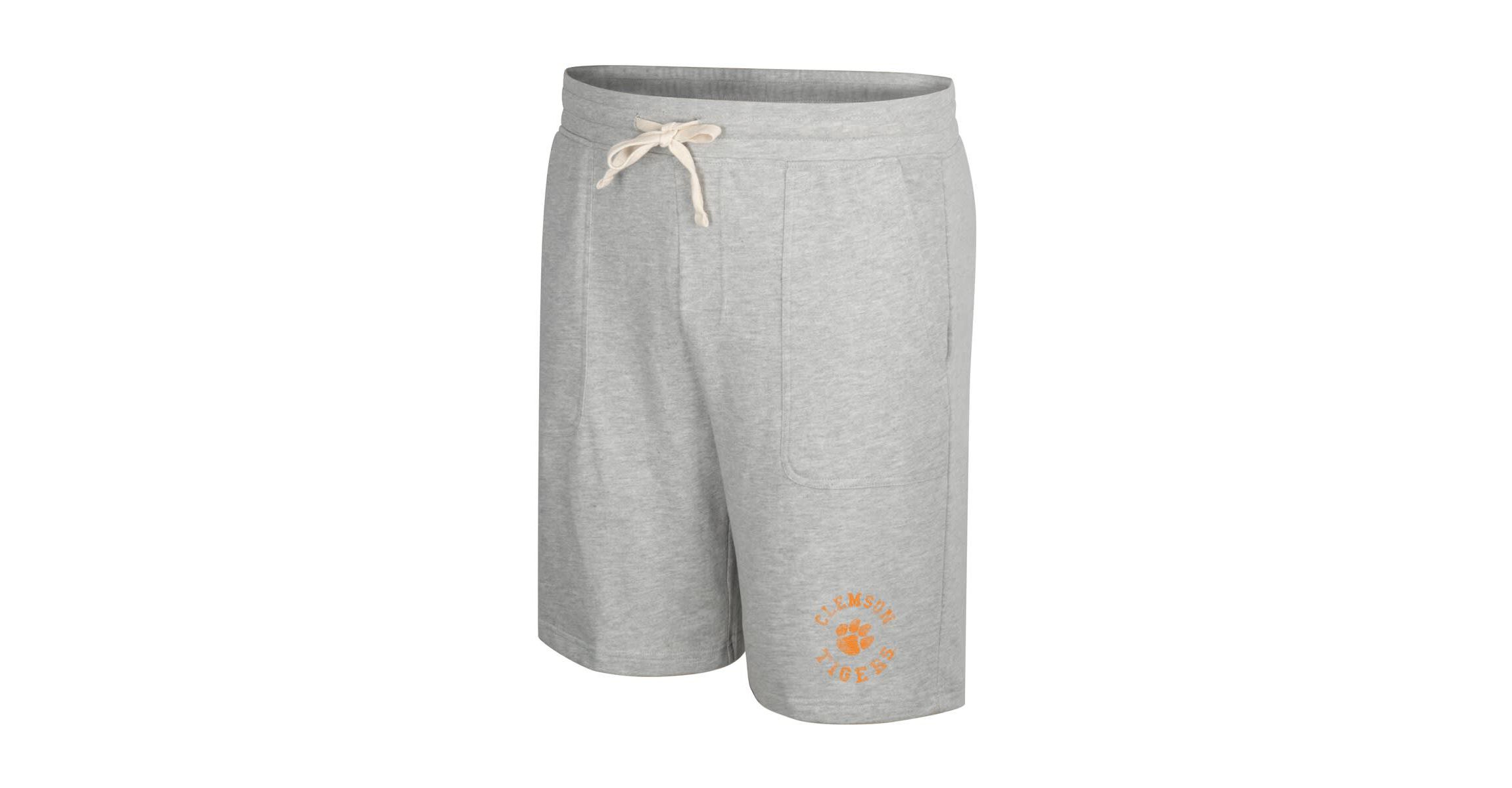 NCAA Heather Clemson Tigers Love To Hear This Terry Shorts