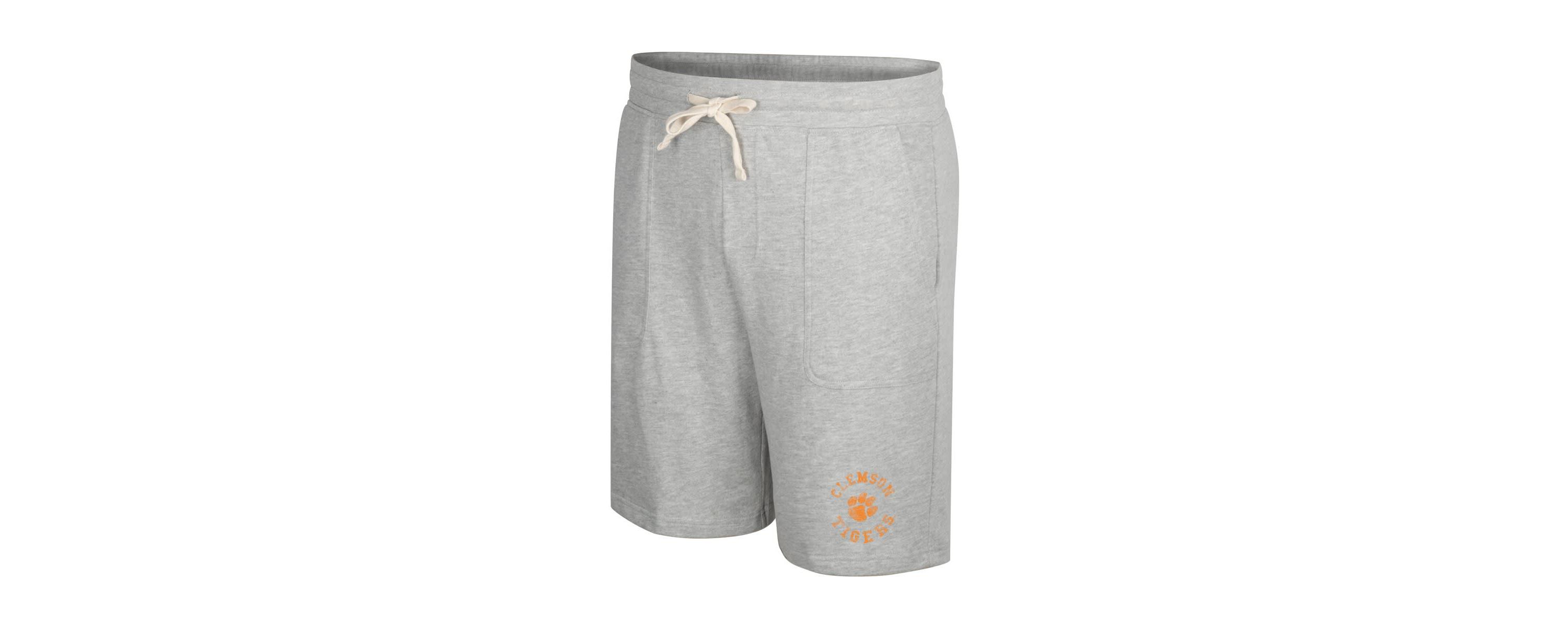NCAA Heather Clemson Tigers Love To Hear This Terry Shorts