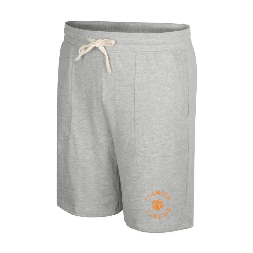 NCAA Heather Clemson Tigers Love To Hear This Terry Shorts