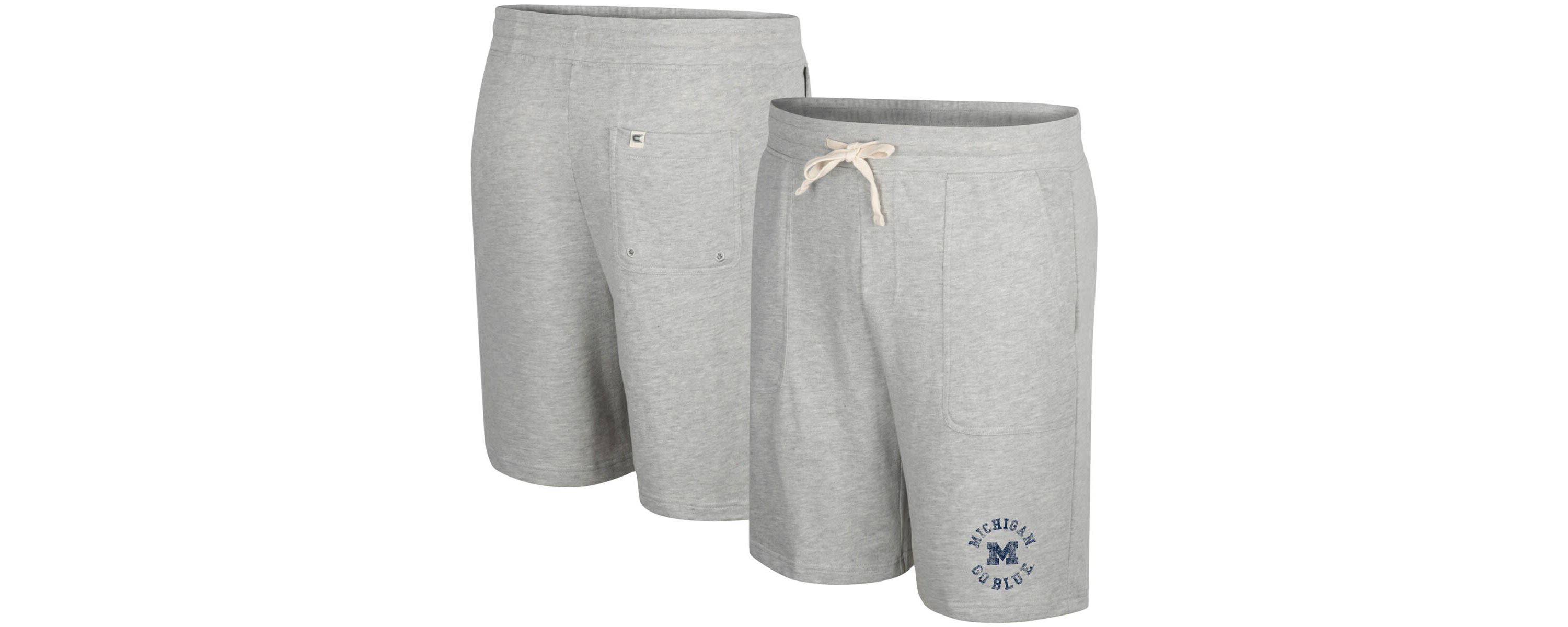 NCAA Heather Michigan Wolverines Love To Hear This Terry Shorts