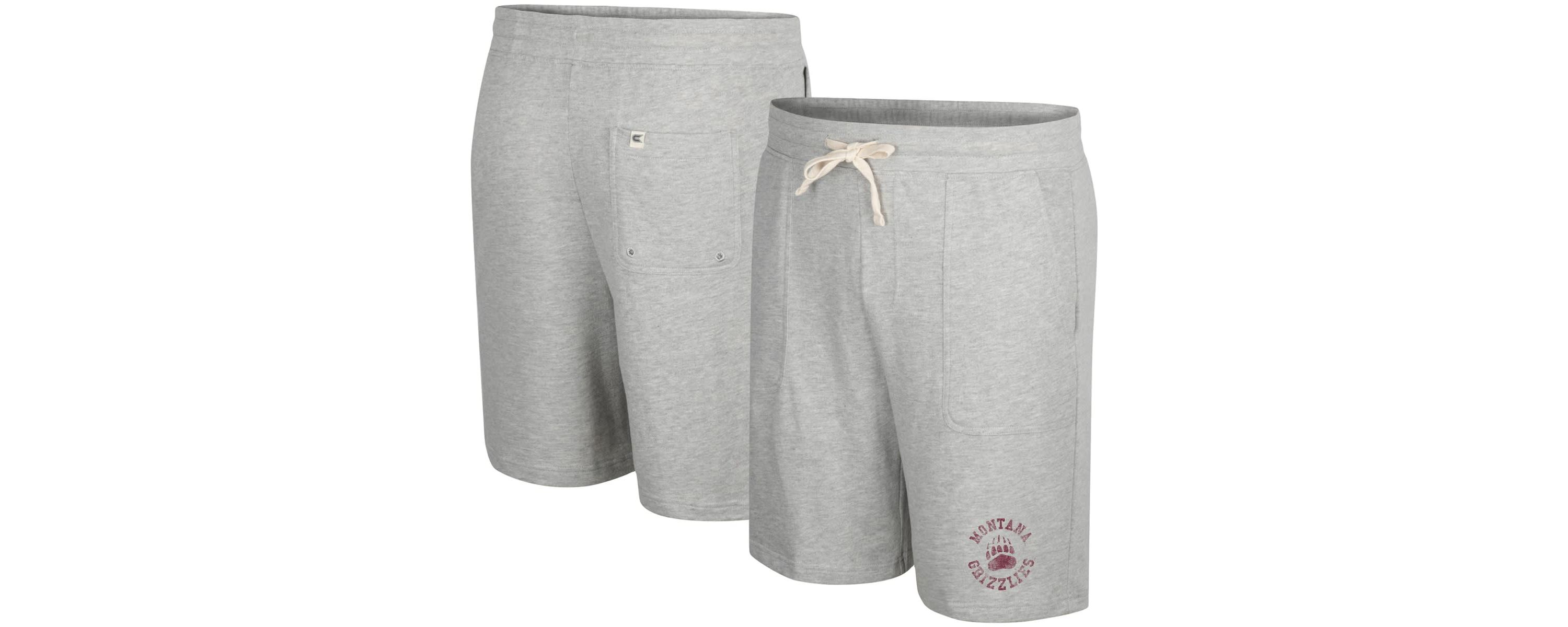 NCAA Heather Montana Grizzlies Love To Hear This Terry Shorts