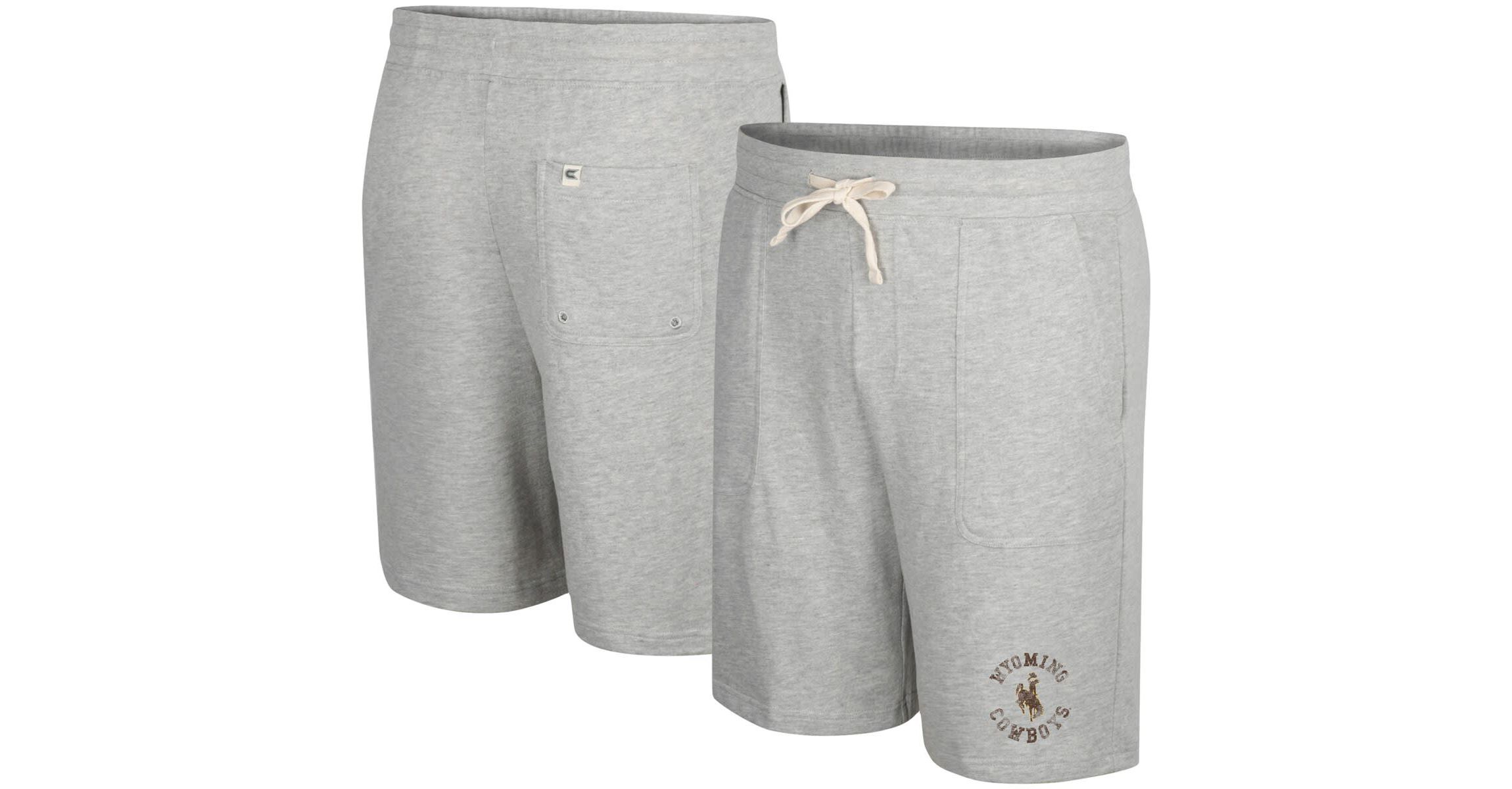 NCAA Heather Wyoming Cowboys Love To Hear This Terry Shorts