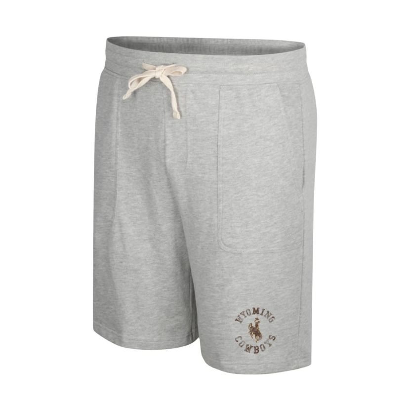 NCAA Heather Wyoming Cowboys Love To Hear This Terry Shorts