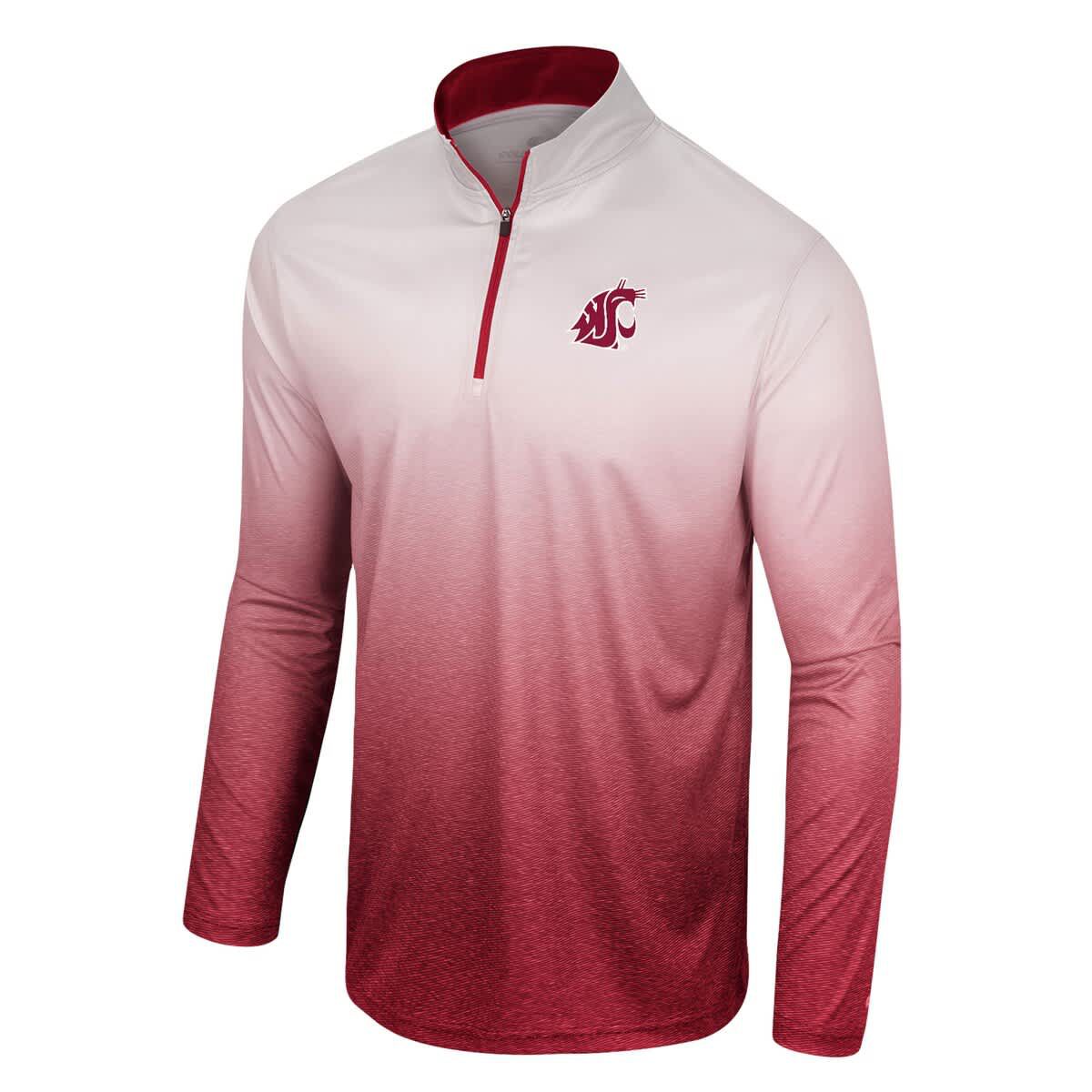 NCAA Washington State Cougars Laws of Physics Quarter-Zip Windshirt