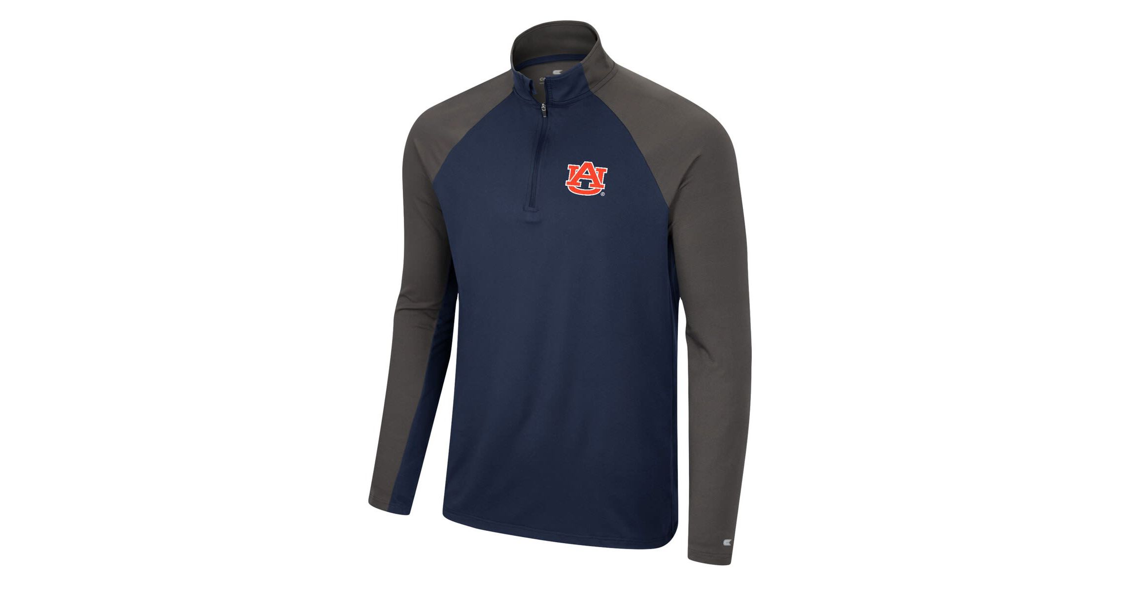 NCAA Auburn Tigers Two Yutes Raglan Quarter-Zip Windshirt