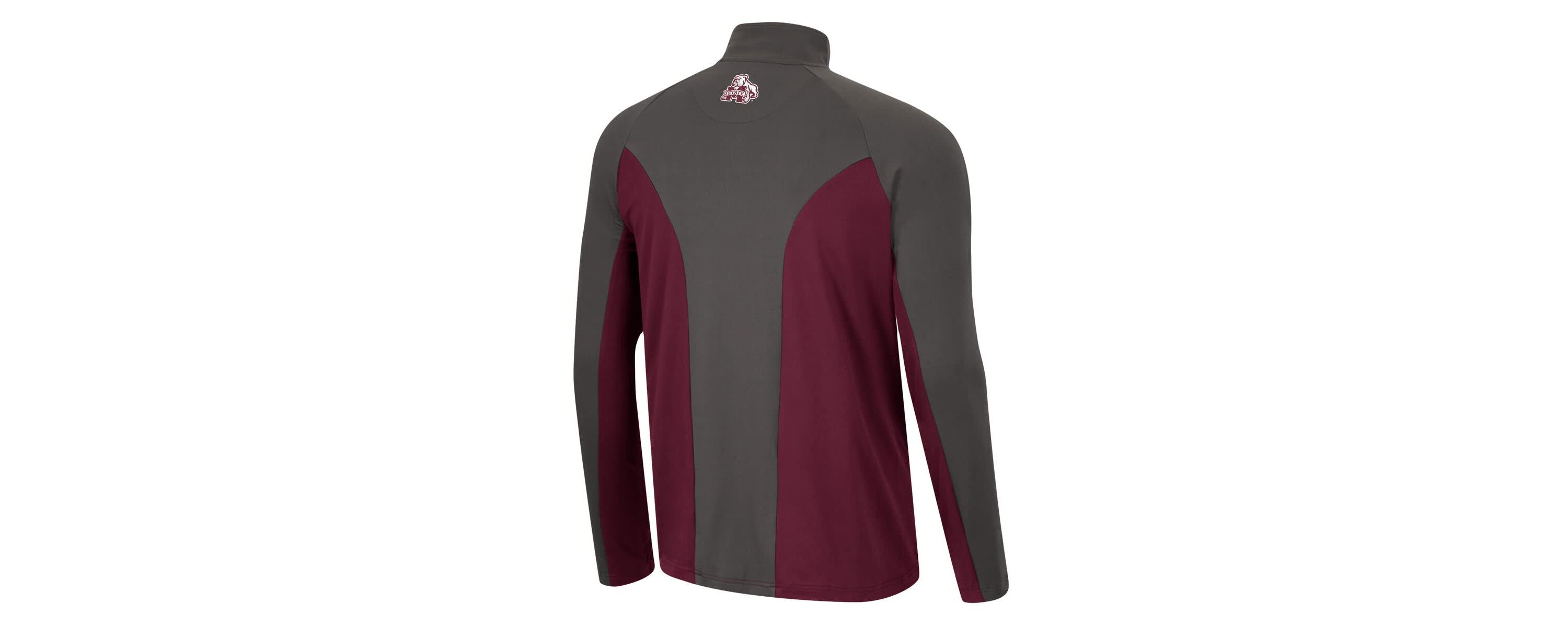 NCAA Mississippi State Bulldogs Two Yutes Raglan Quarter-Zip Windshirt