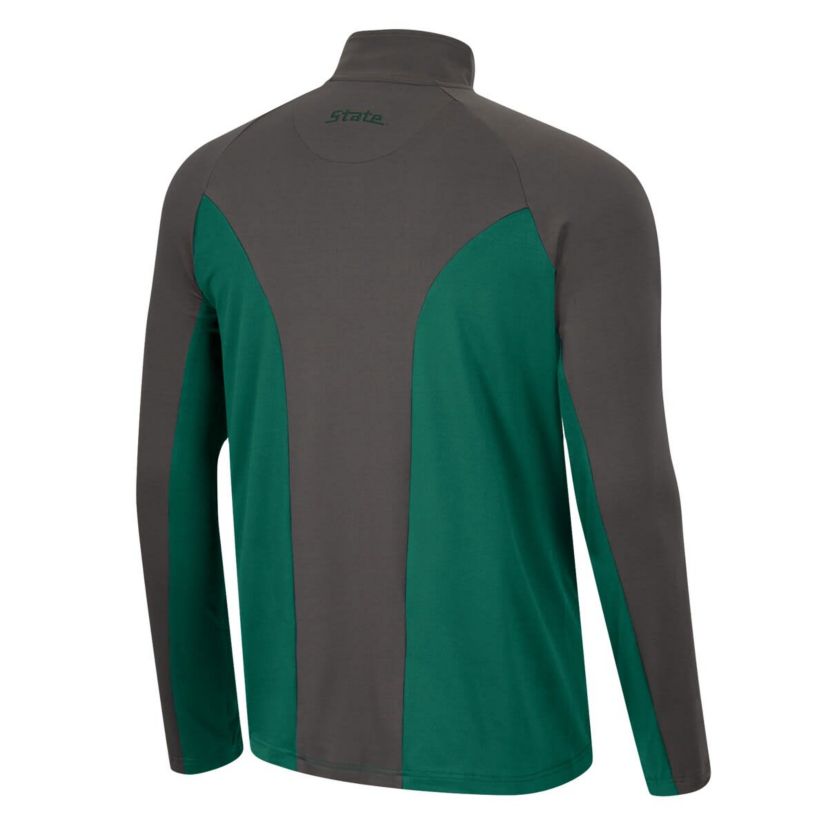 NCAA Michigan State Spartans Two Yutes Raglan Quarter-Zip Windshirt