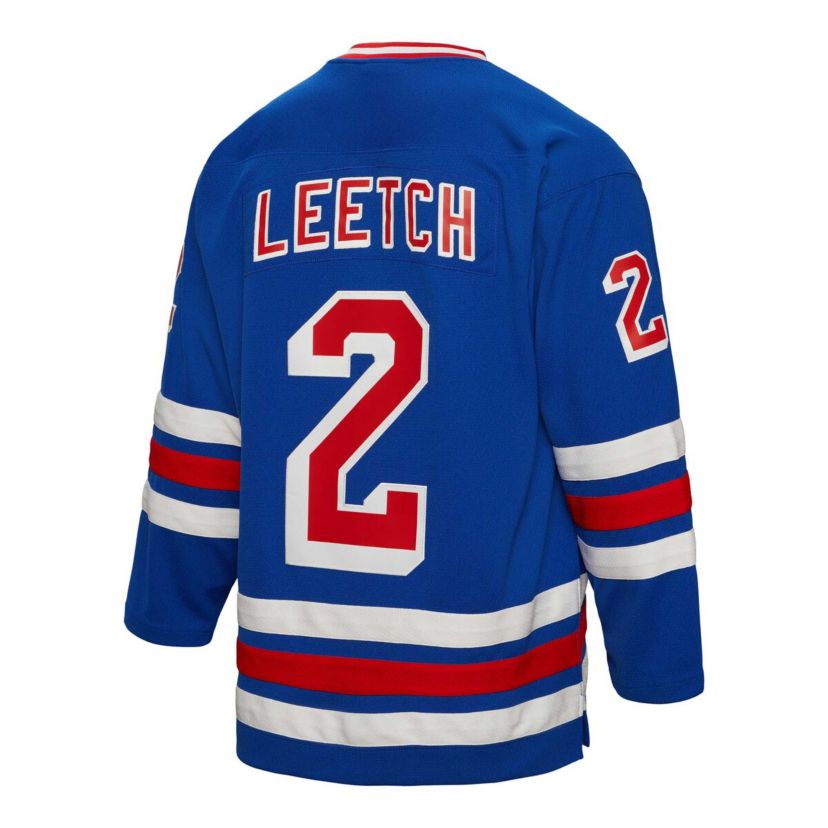NHL Brian Leetch New York Rangers Alternate Captain Patch 1993/94 Line Player Jersey