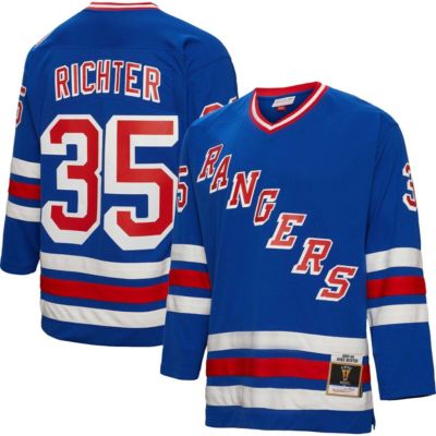 Mitchell & Ness Men's NHL Mike Richter New York Rangers 1993/94 Line Player Jersey -  32041555263989