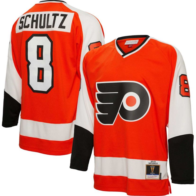 NHL Dave Schultz Philadelphia Flyers 1974/75 Line Player Jersey