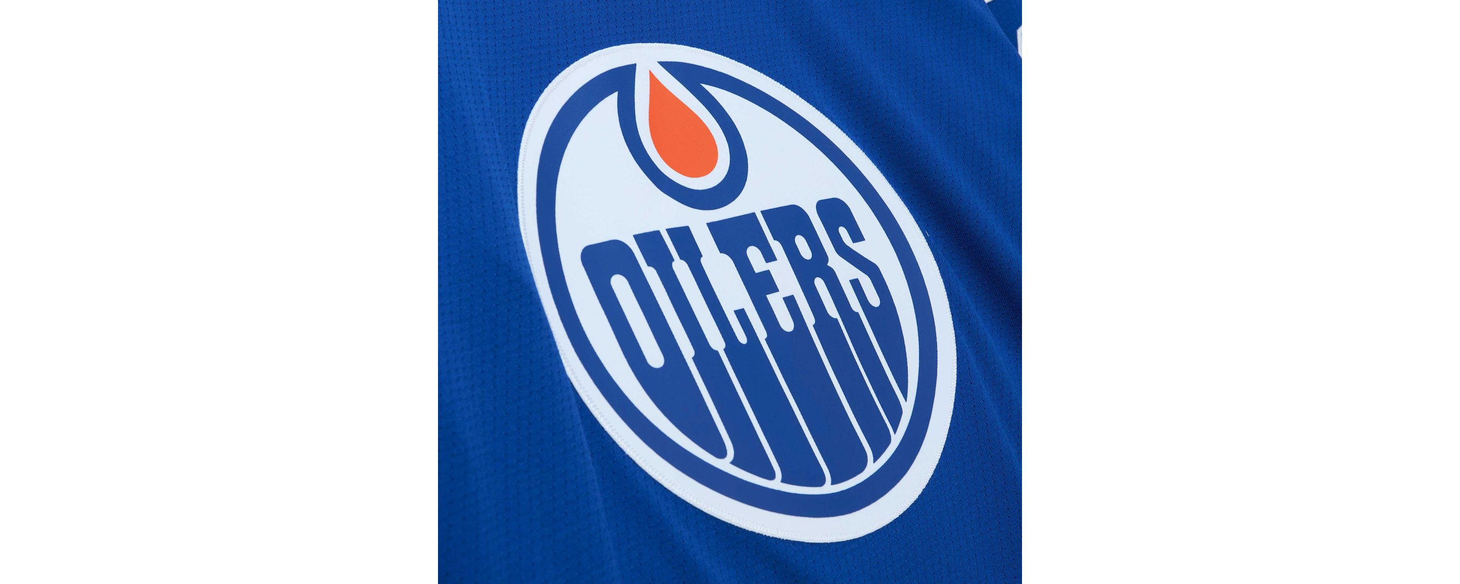 NHL Grant Fuhr Edmonton Oilers 1986/87 Line Player Jersey