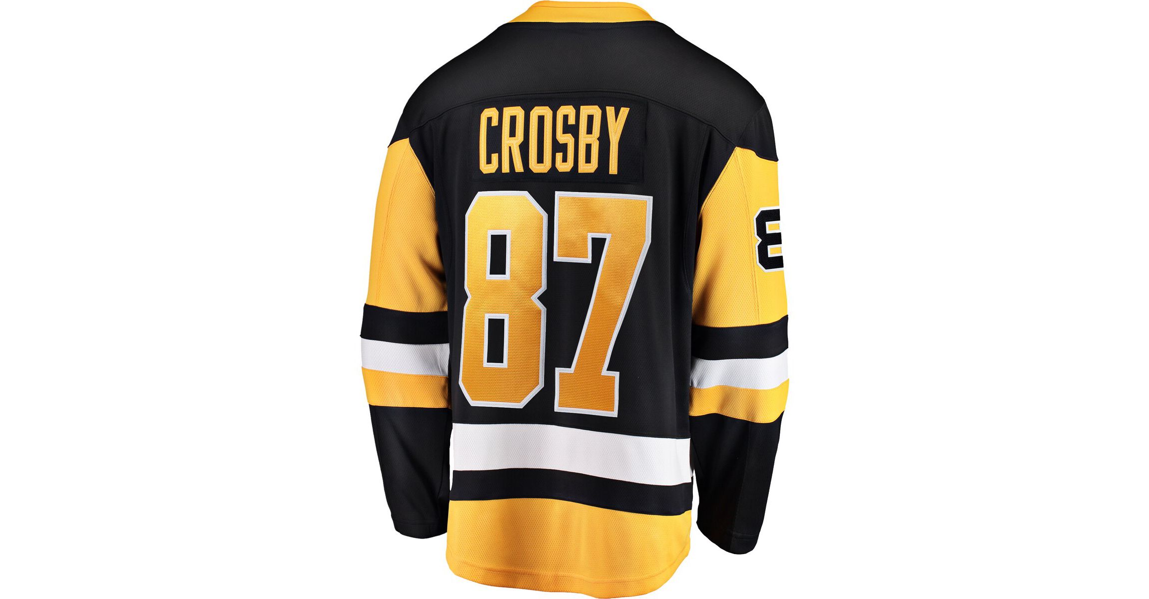NHL Fanatics Sidney Crosby Pittsburgh Penguins Captain Patch Home Breakaway Jersey