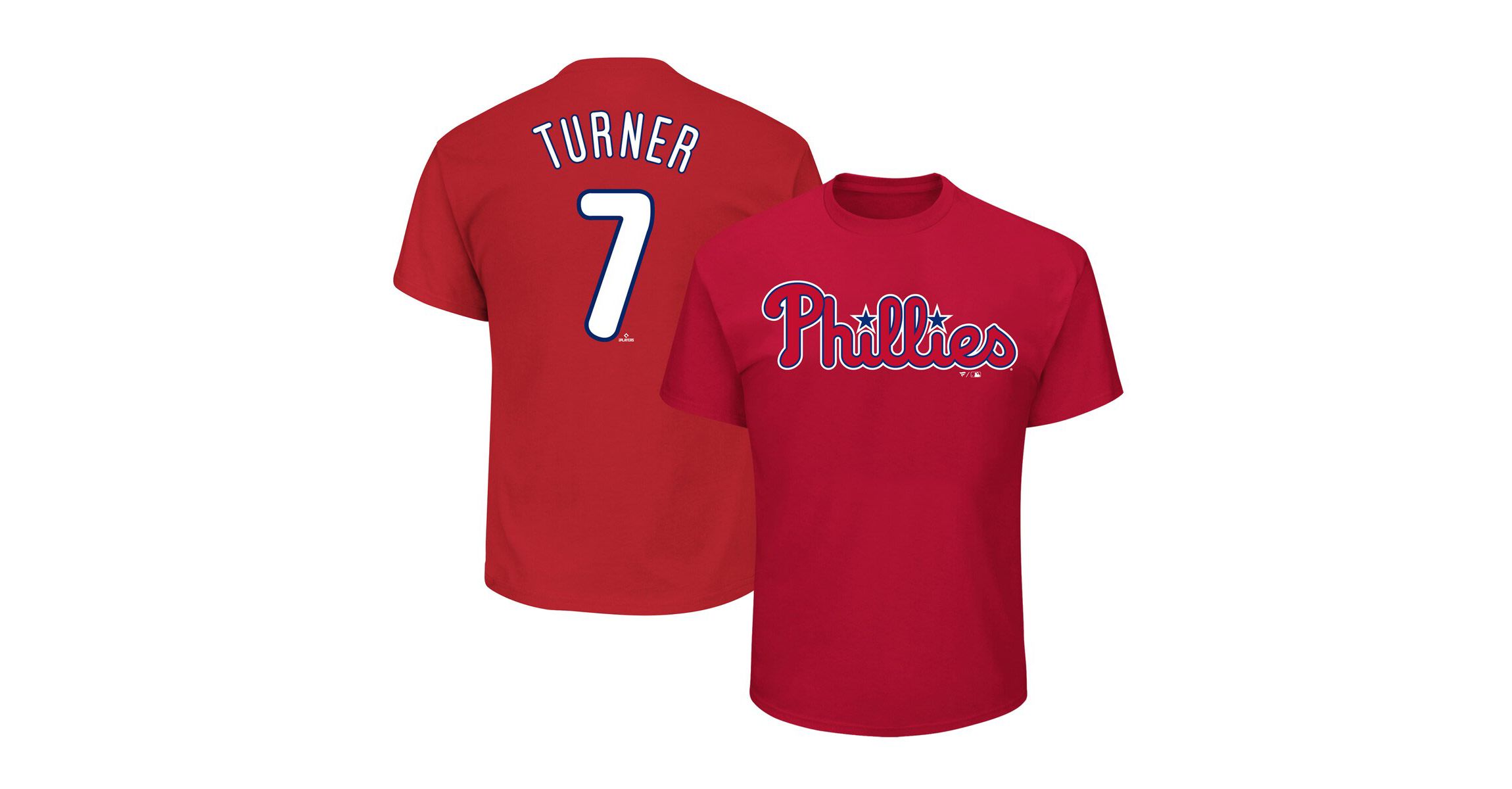 MLB Fanatics Trea Turner Philadelphia Phillies Big & Tall Name & Number T-Shirt