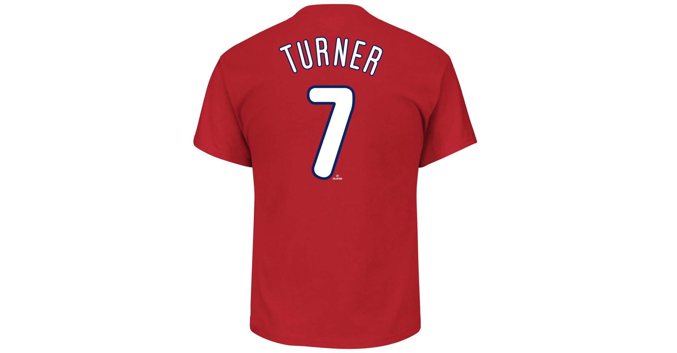 MLB Fanatics Trea Turner Philadelphia Phillies Big & Tall Name & Number T-Shirt