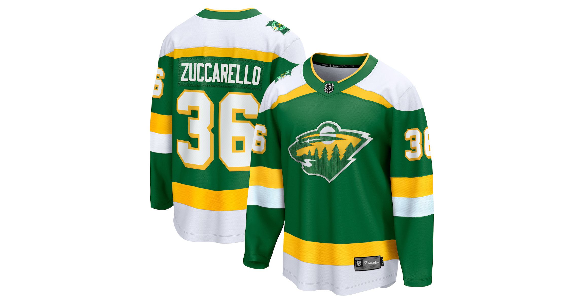 NHL Fanatics Mats Zuccarello Minnesota Wild 2023/24 Alternate Breakaway Jersey