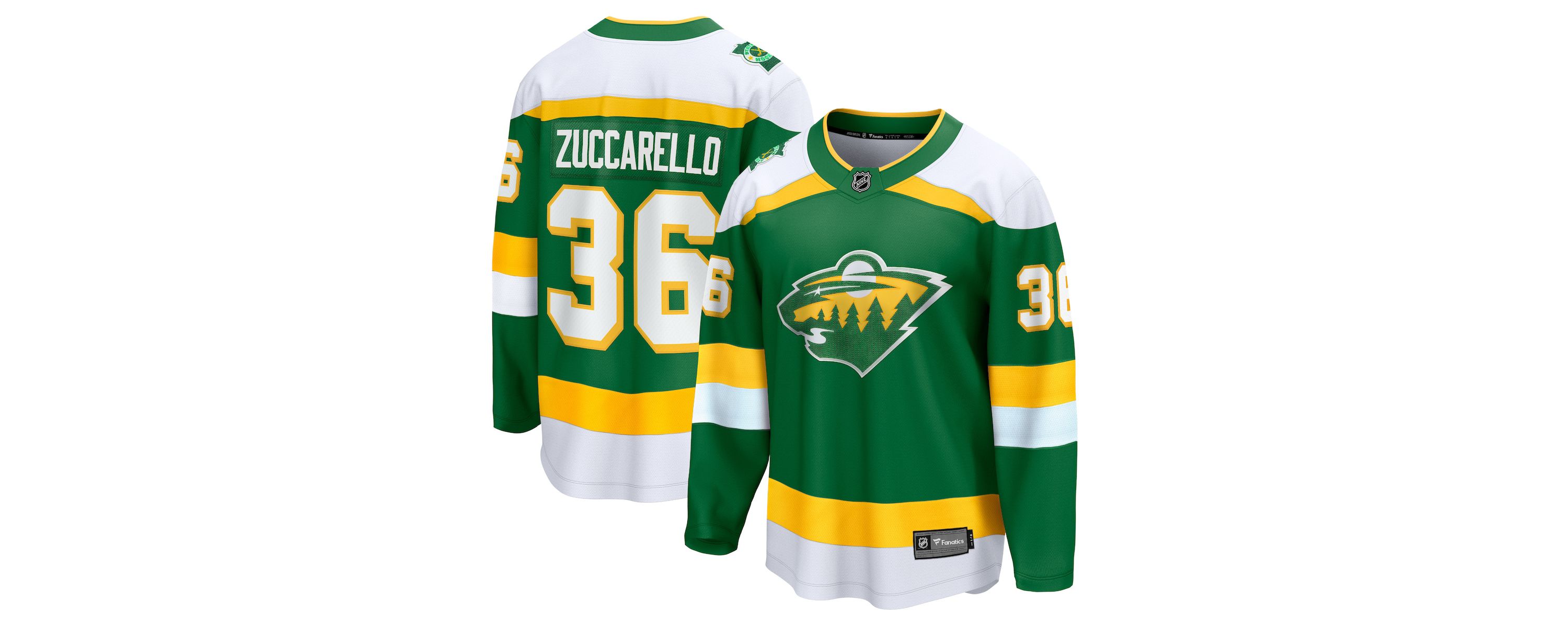 NHL Fanatics Mats Zuccarello Minnesota Wild 2023/24 Alternate Breakaway Jersey