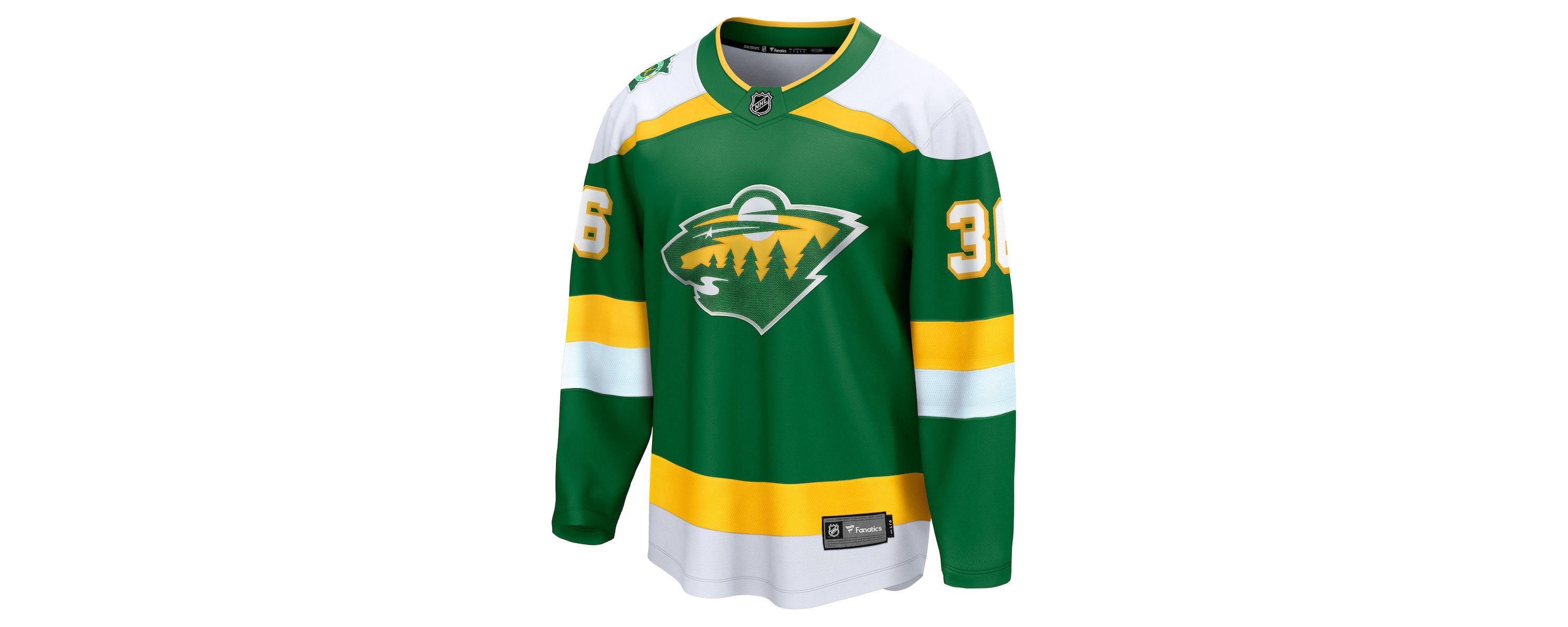 NHL Fanatics Mats Zuccarello Minnesota Wild 2023/24 Alternate Breakaway Jersey