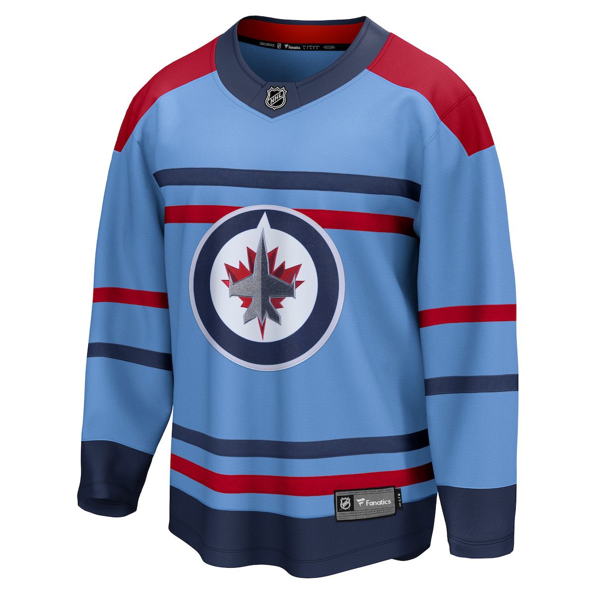 NHL Fanatics Light Winnipeg Jets Alternate Breakaway Jersey