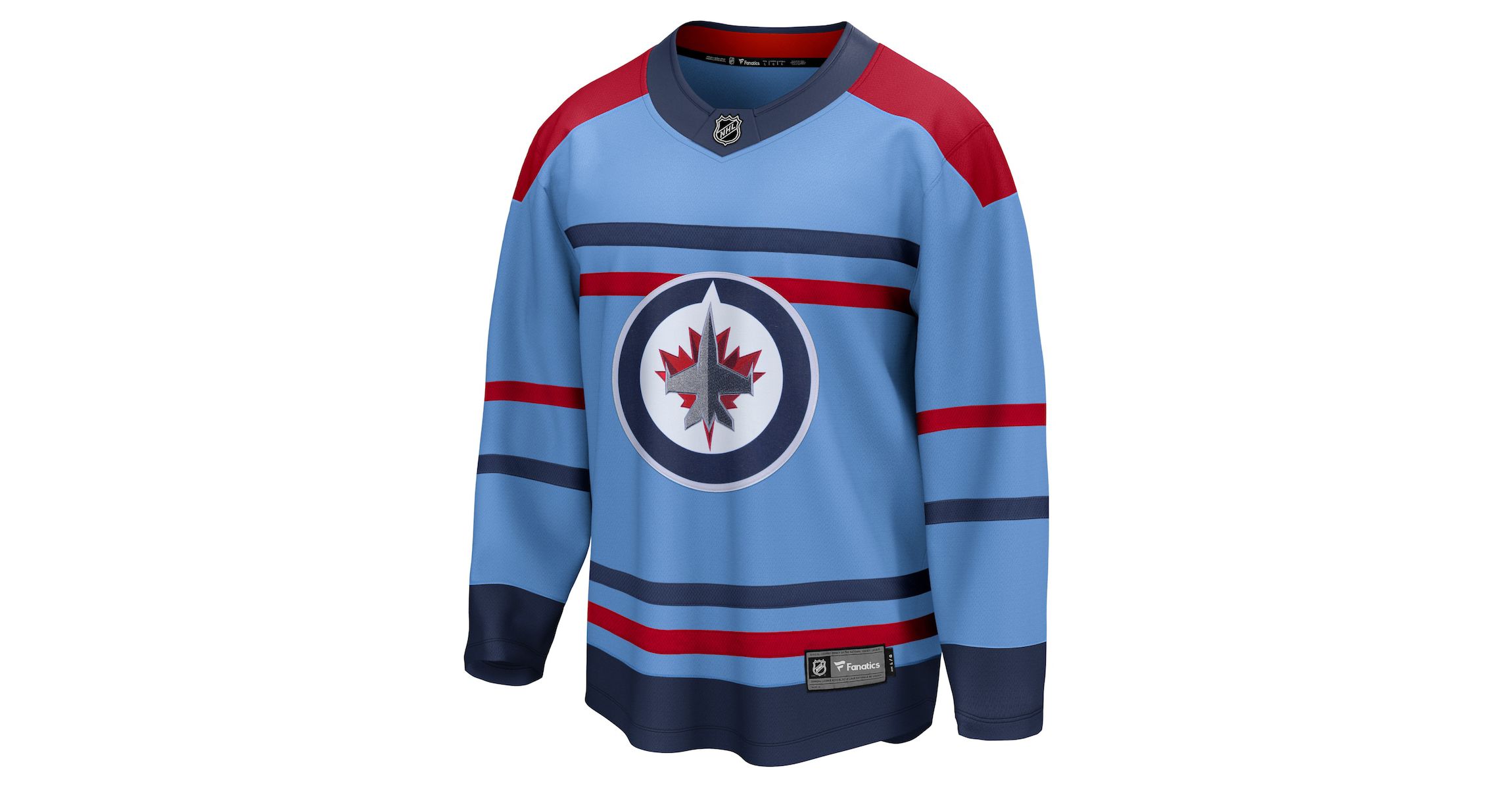 NHL Fanatics Light Winnipeg Jets Alternate Breakaway Jersey