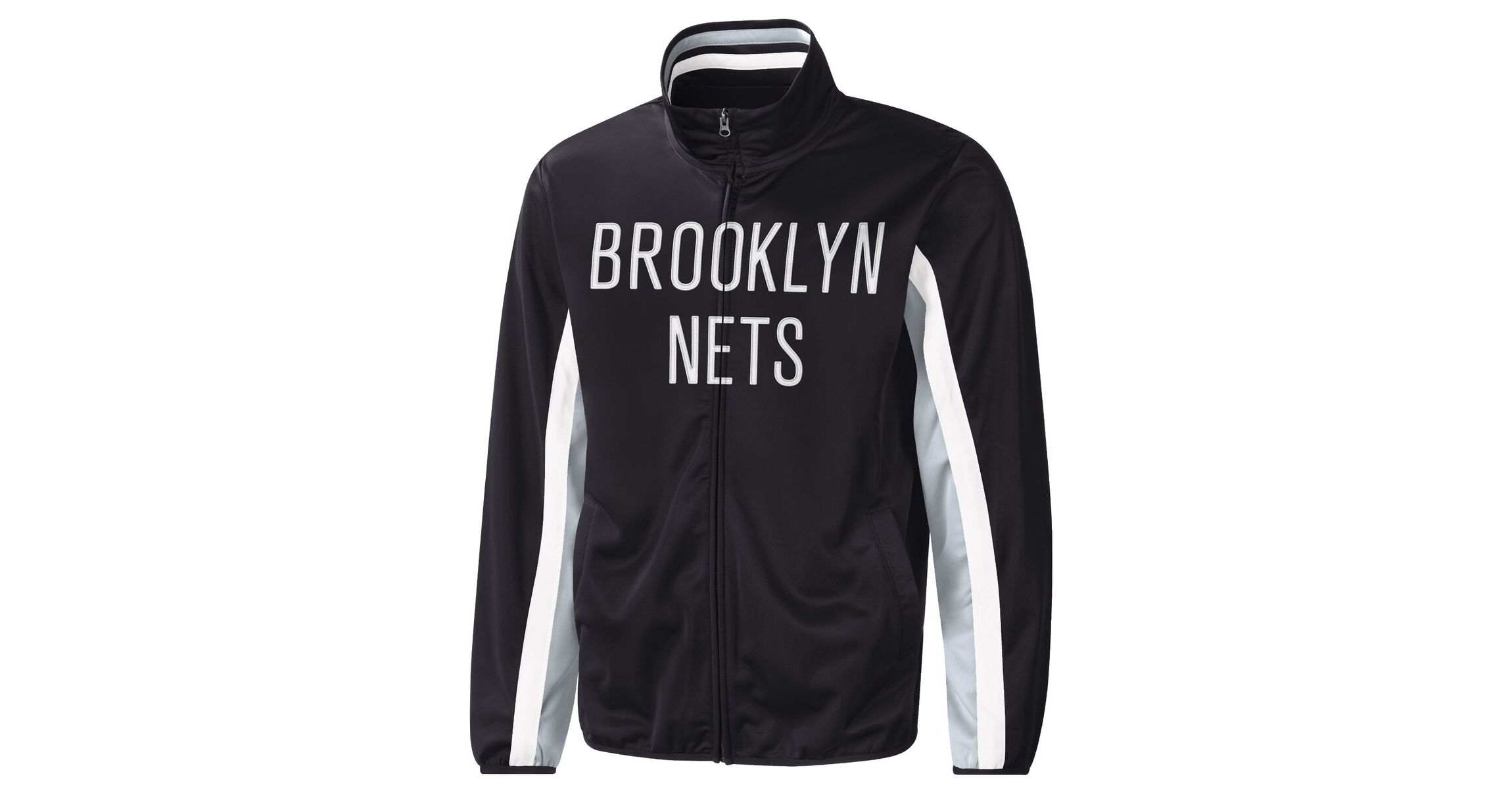 NBA Brooklyn Nets Contender Wordmark Full-Zip Track Jacket