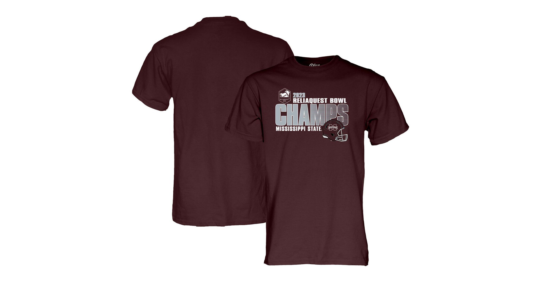 NCAA Mississippi State Bulldogs 2023 ReliaQuest Bowl s T-Shirt
