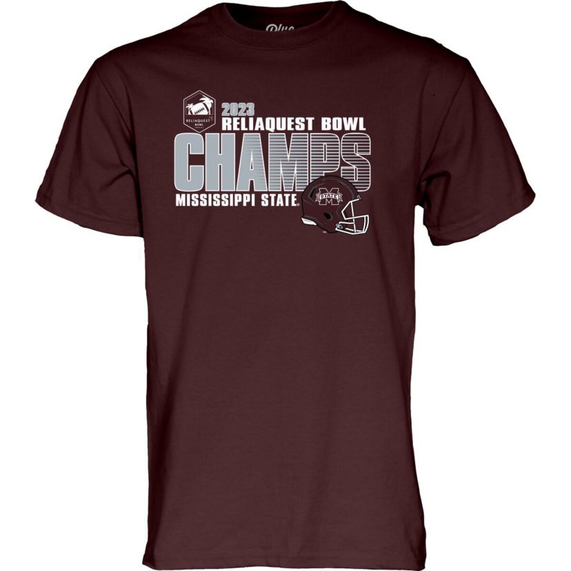 NCAA Mississippi State Bulldogs 2023 ReliaQuest Bowl s T-Shirt