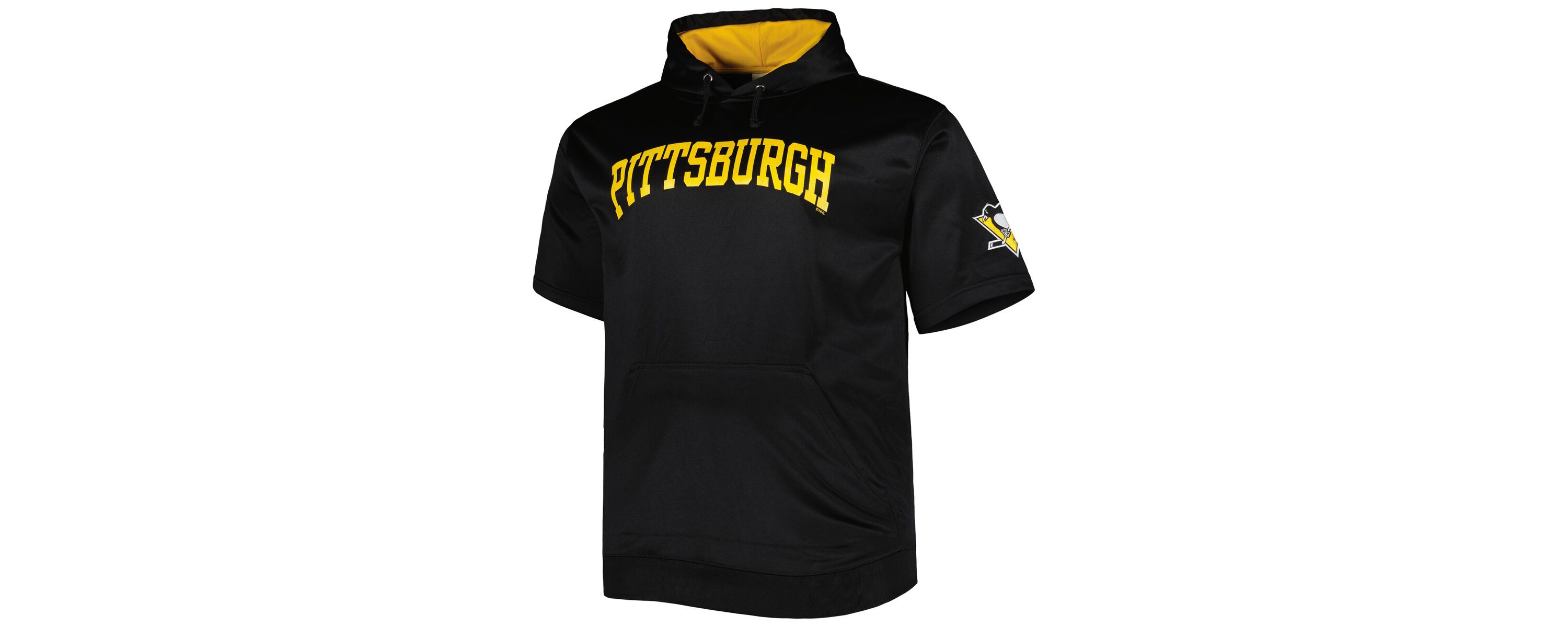 NHL Pittsburgh Penguins Big & Tall Logo Short Sleeve Hoodie