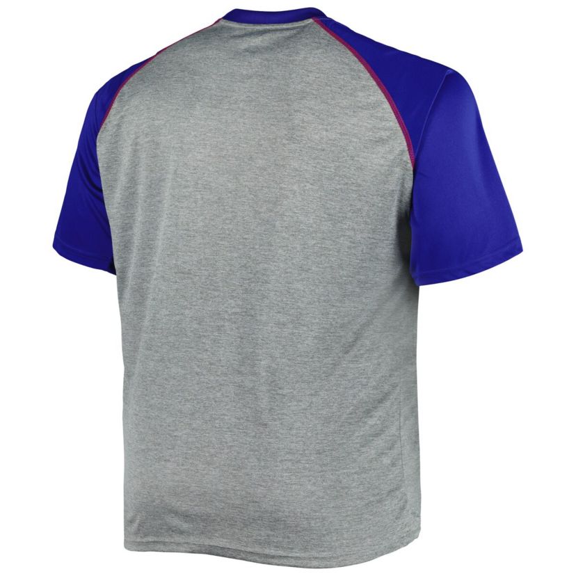NHL New York Rangers Big & Tall Logo Raglan T-Shirt