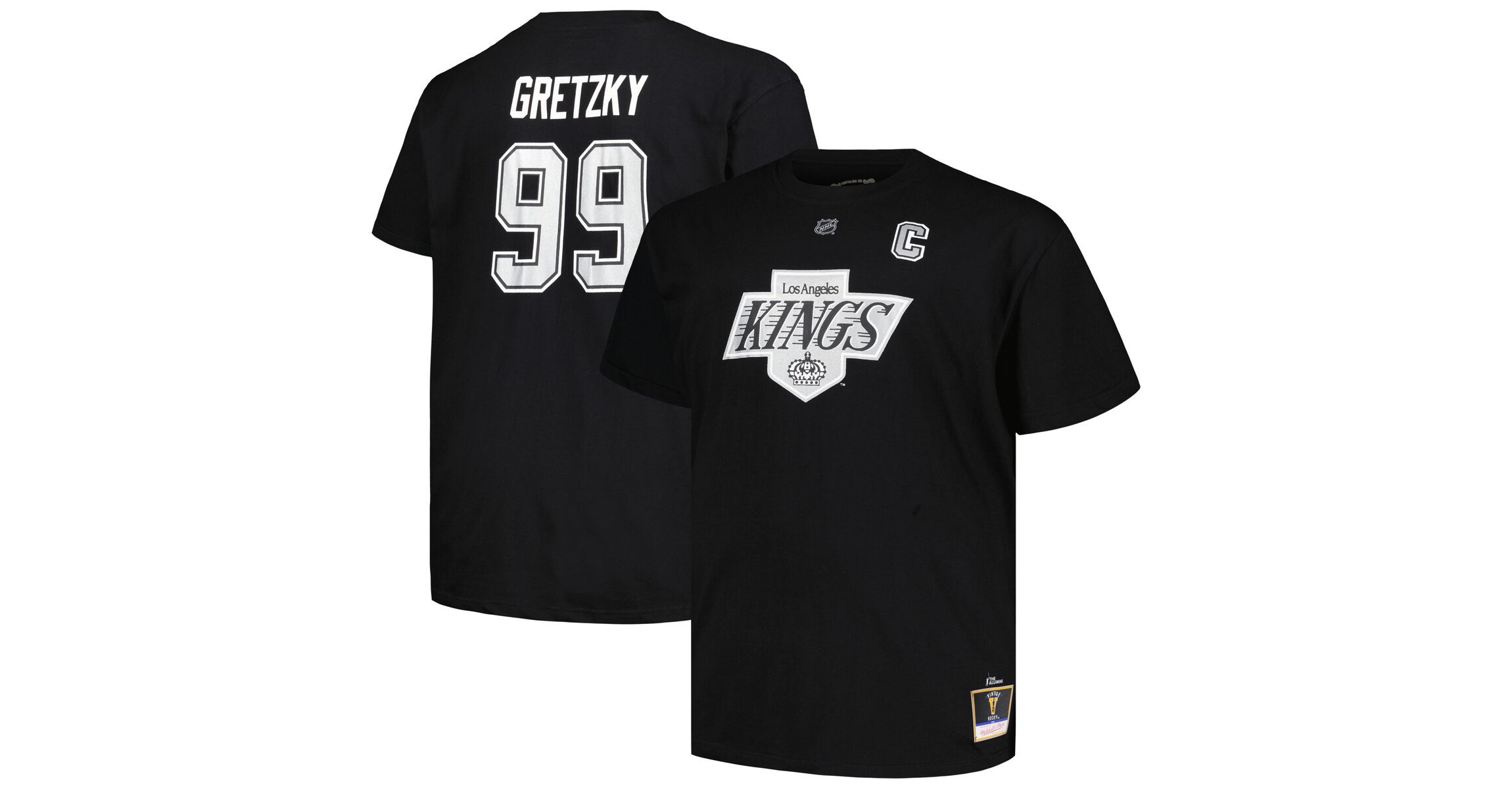 NHL Wayne Gretzky Los Angeles Kings Big & Tall Name & Number T-Shirt