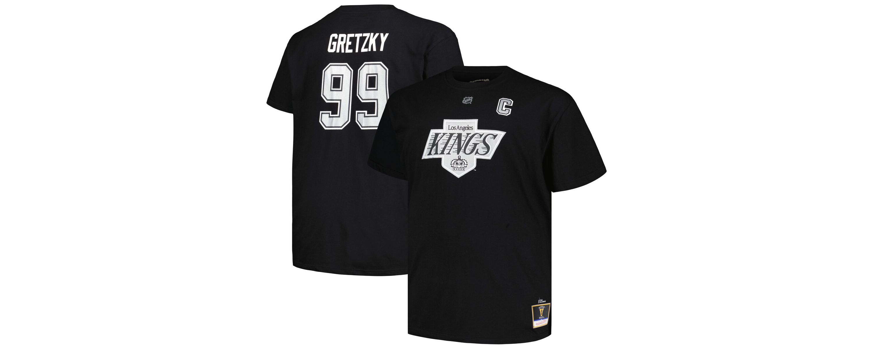 NHL Wayne Gretzky Los Angeles Kings Big & Tall Name & Number T-Shirt