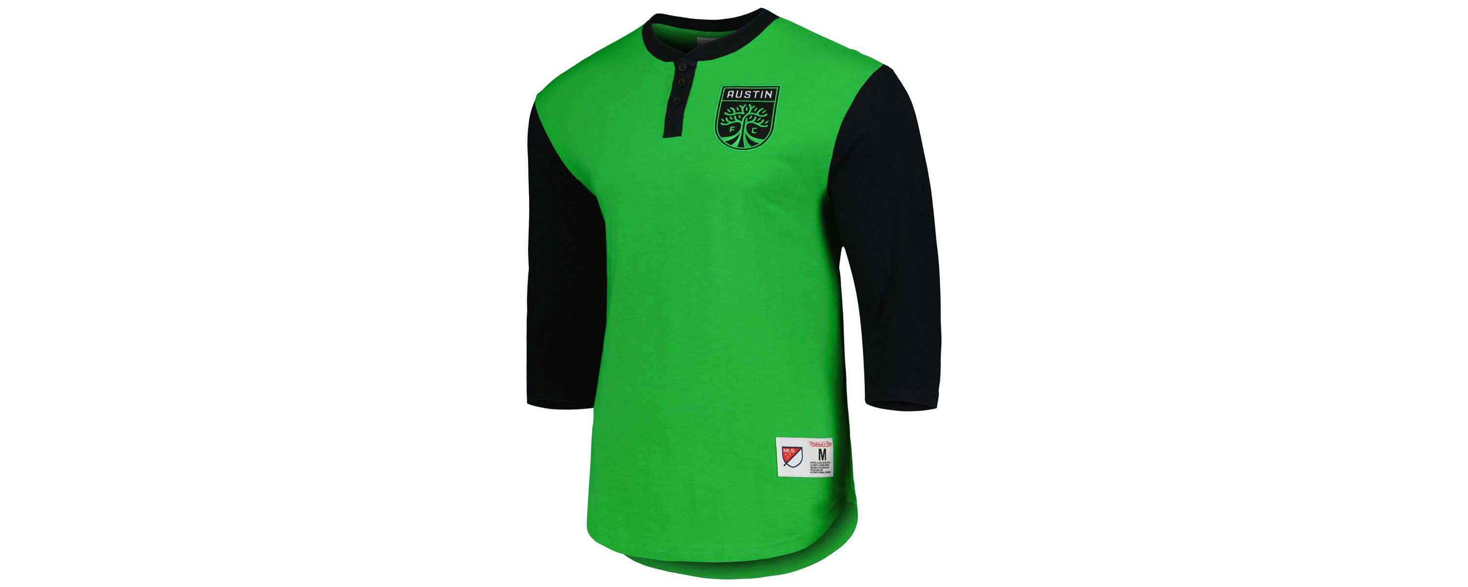 MLS Austin FC Legendary Henley Long Sleeve T-Shirt