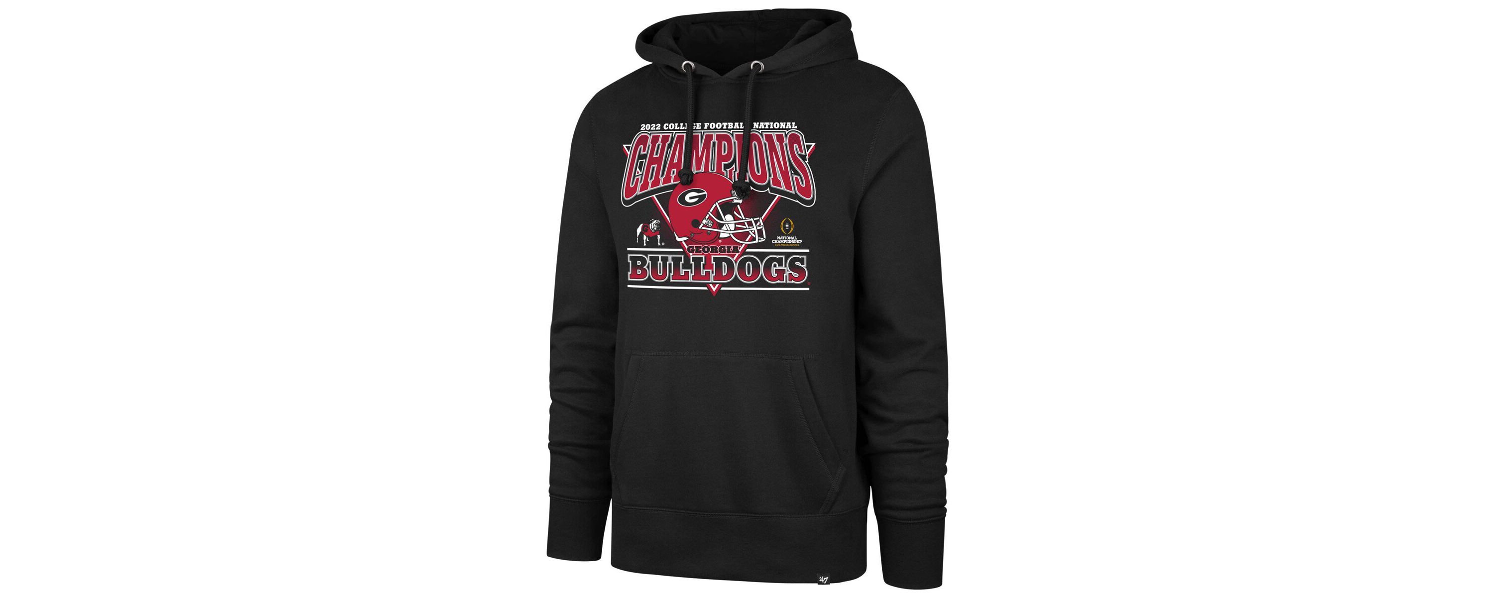 NCAA Georgia Bulldogs NCAA Football Playoff 2022 National s Helmet Pullover Hoodie