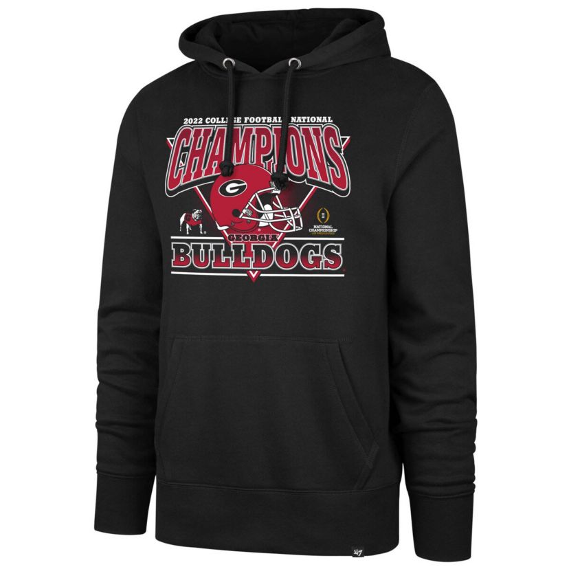 NCAA Georgia Bulldogs NCAA Football Playoff 2022 National s Helmet Pullover Hoodie