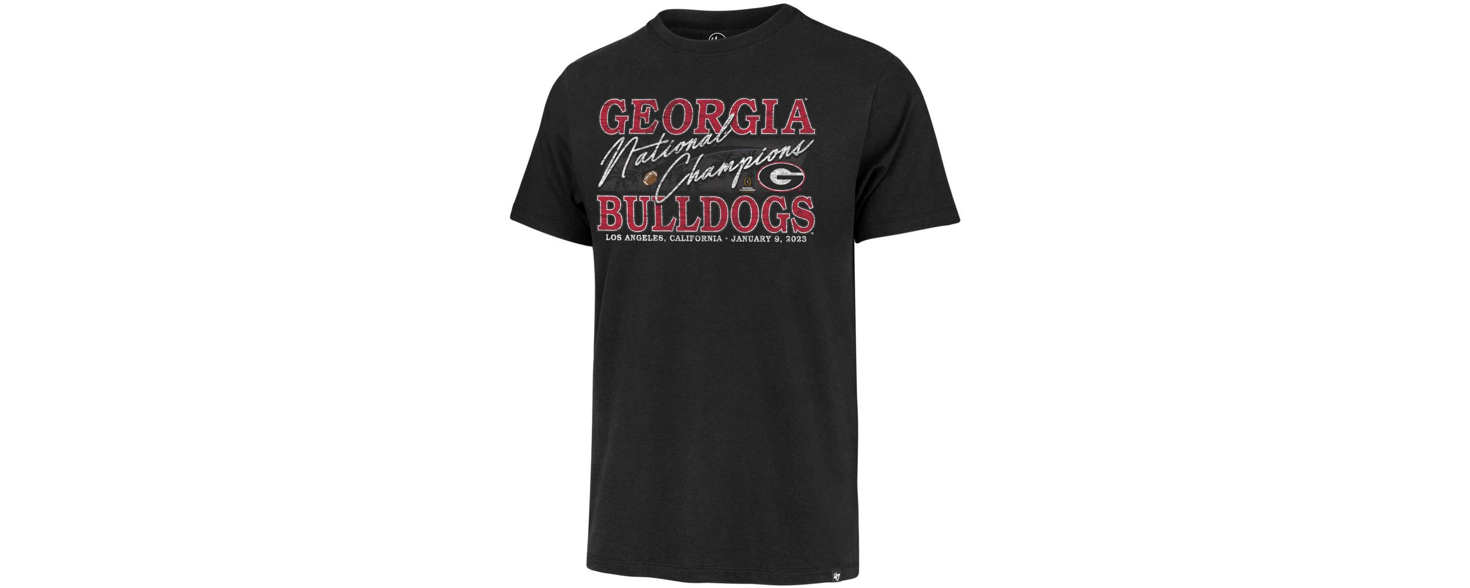 NCAA Georgia Bulldogs NCAA Football Playoff 2022 National s Script T-Shirt